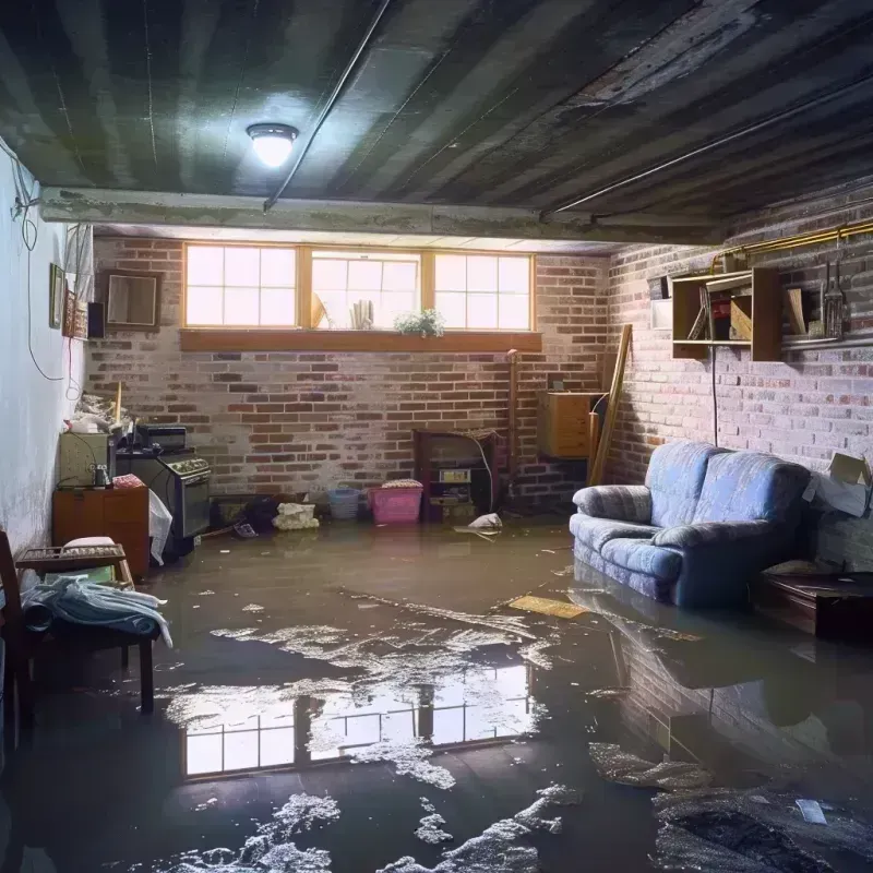 Flooded Basement Cleanup in Ansted, WV